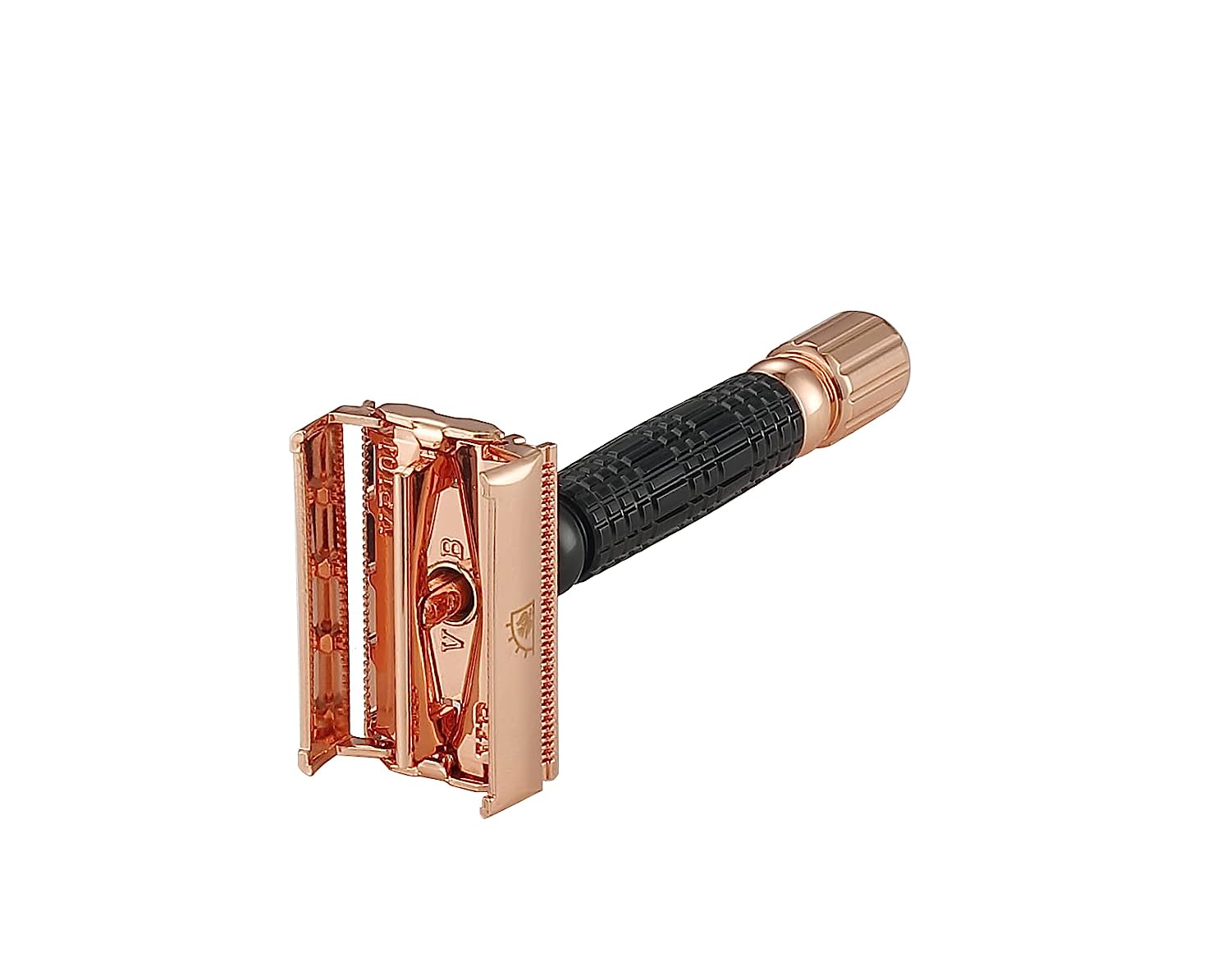 Viking's Blade The Chieftain Odin rasoio di sicurezza oro rosa + 5 lamette