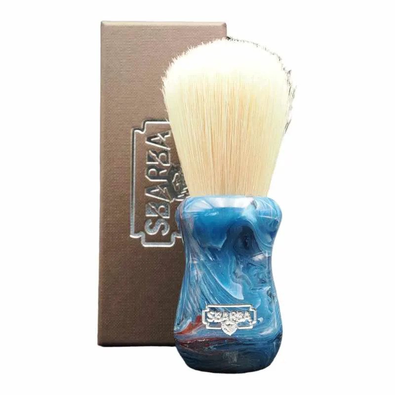 Sbarba Classico Blu Oceano pennello barba setola XB 27 mm