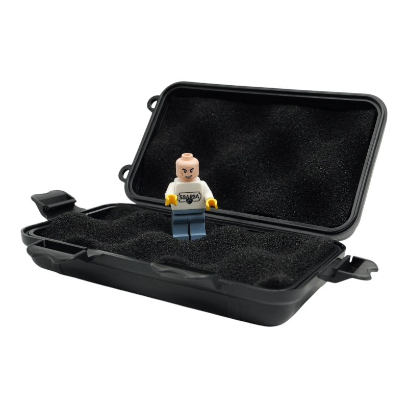 Sbarba astuccio portarasoio plastica ABS viaggio