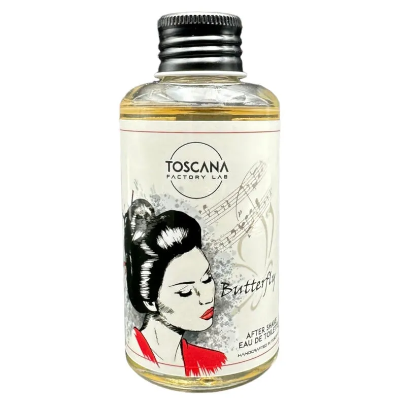 Toscana Factory Lab Butterfly Dopobarba 100 ml Ambrato