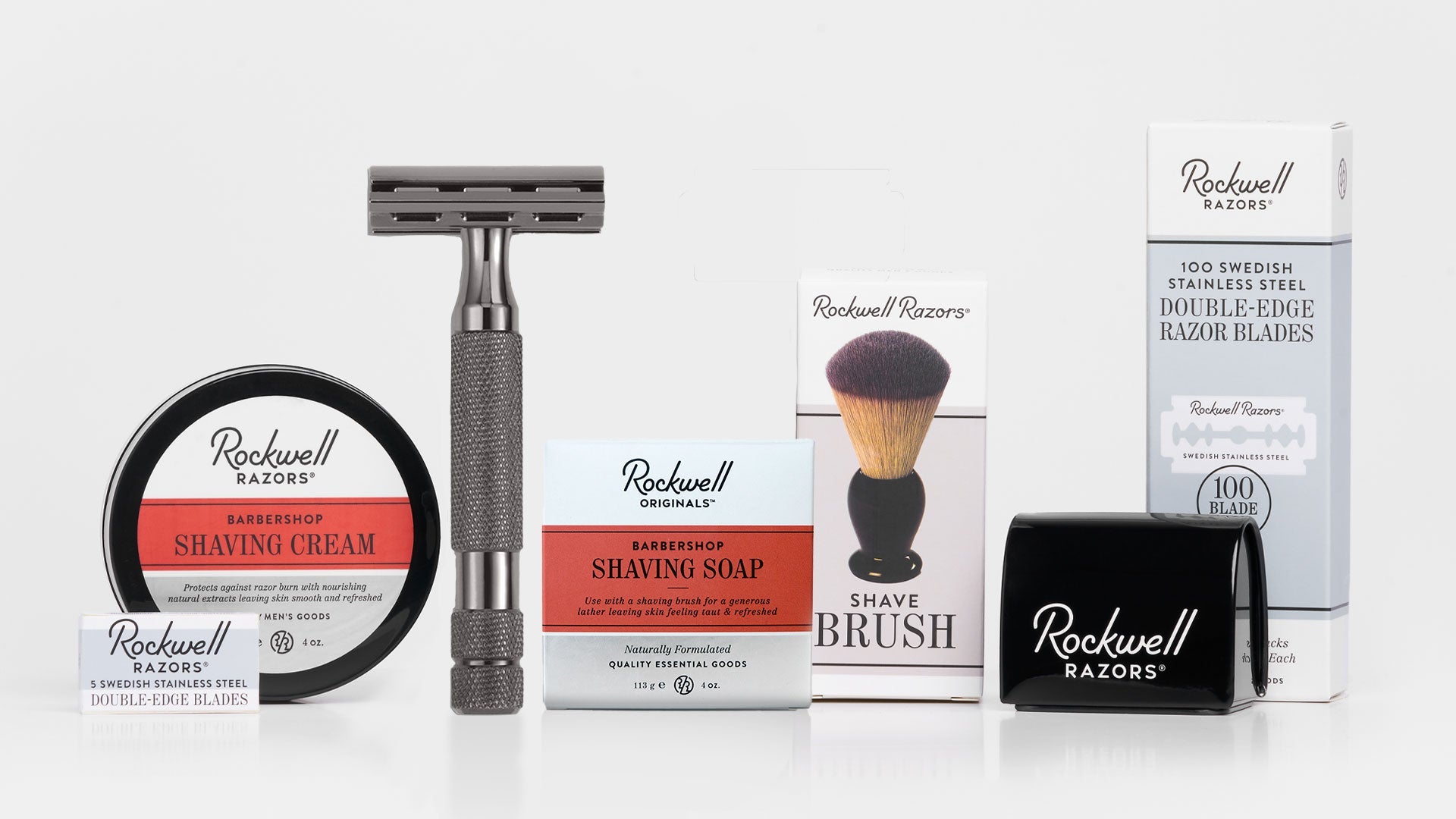 Rockwell Eco Shave Kit Set Rasatura 2C Regolabile 2 Anni