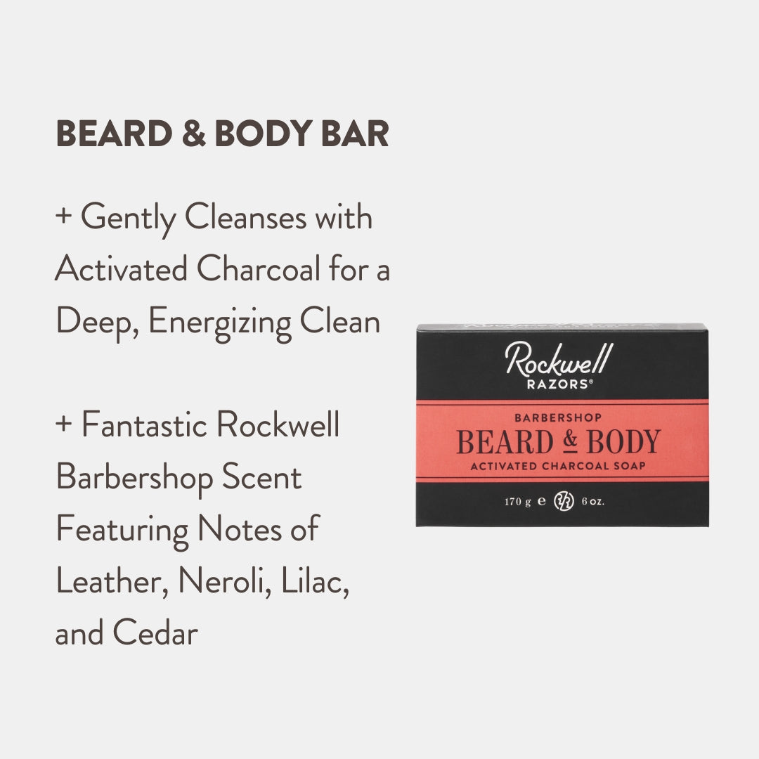 Rockwell Sapone Barba e Corpo Barbershop 170 g
