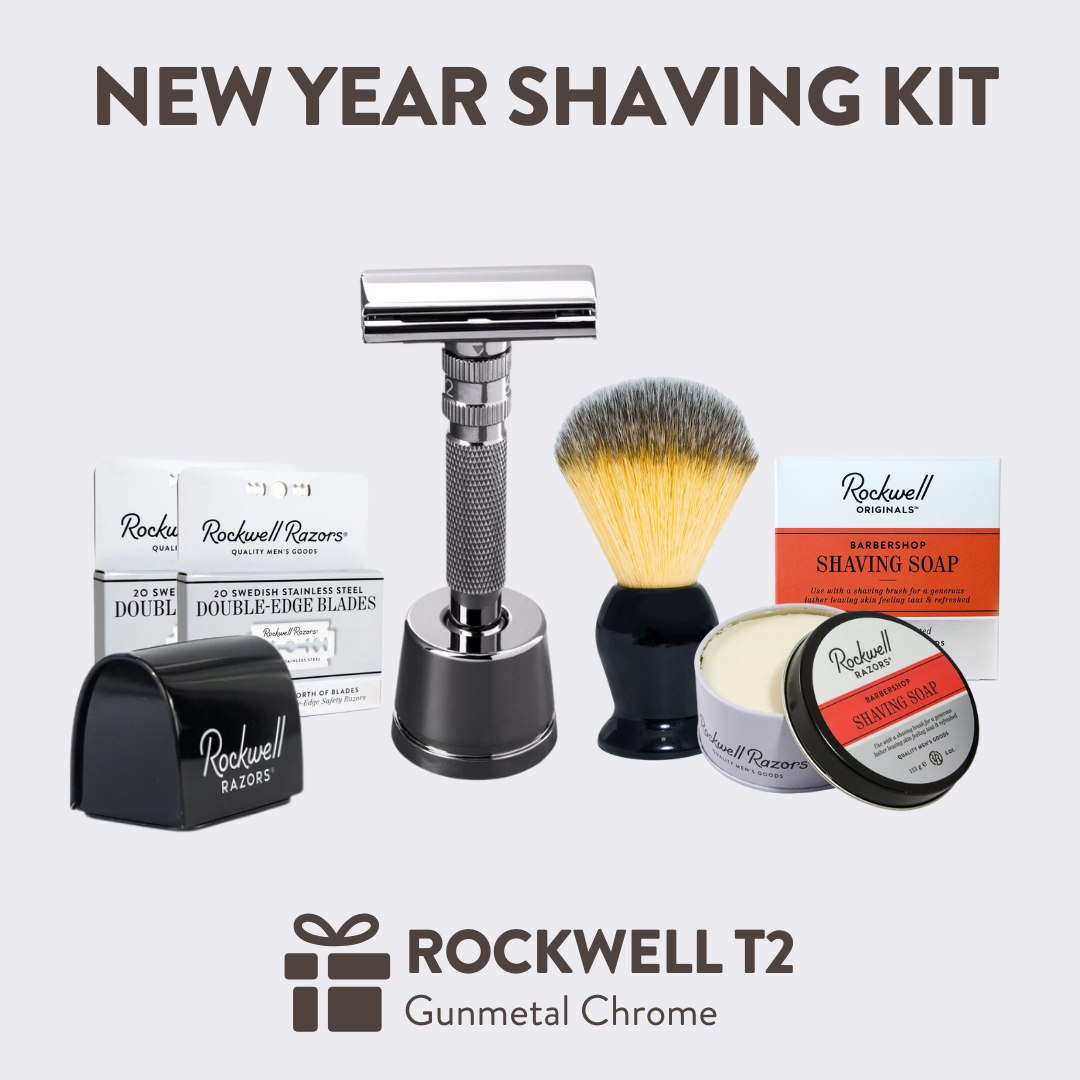 Rockwell T2 kit rasatura 1 anno Gunmetal Chrome