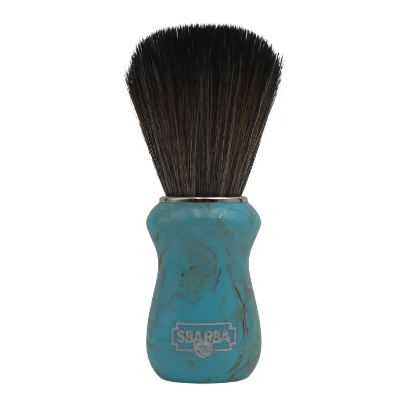 Sbarba Classico Azzurro Cielo pennello barba sintetico 27 mm