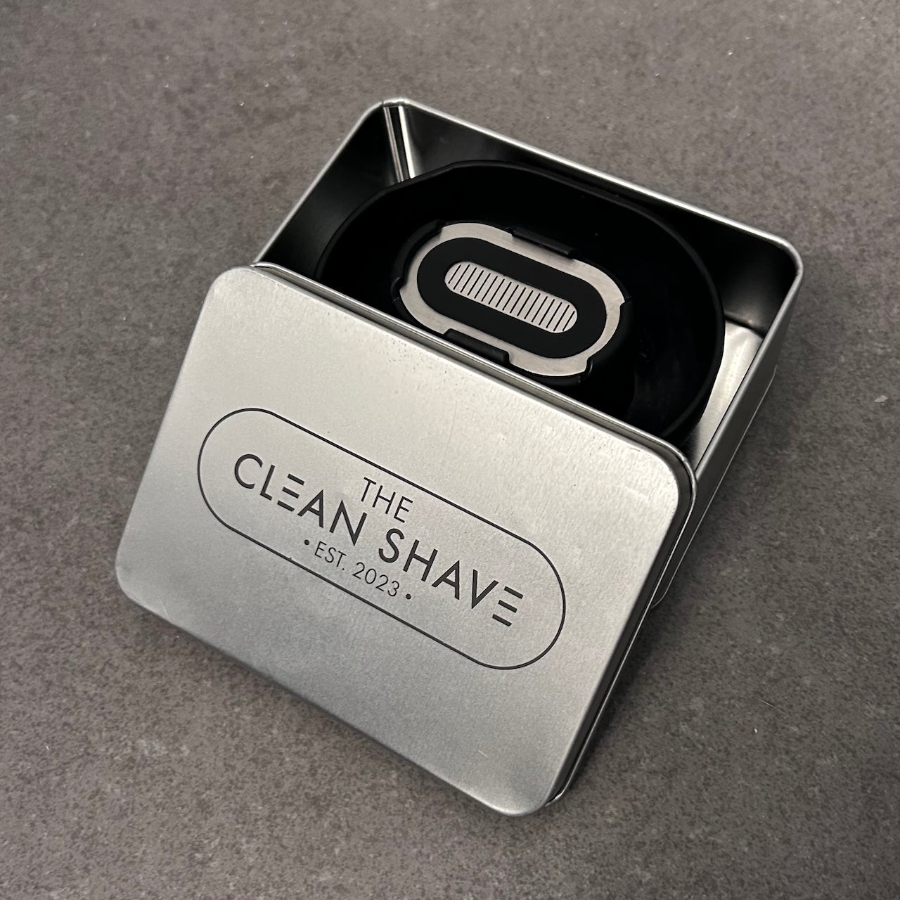 The Clean Shave Razor Rinser Pulitore Lamette Black