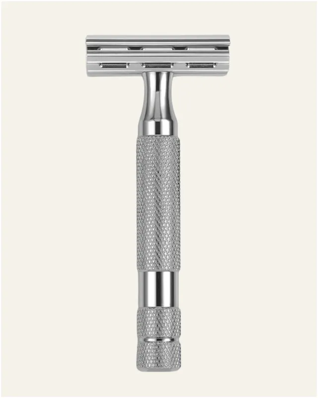 Rockwell 2C rasoio sicurezza White Chrome 2 livelli principianti