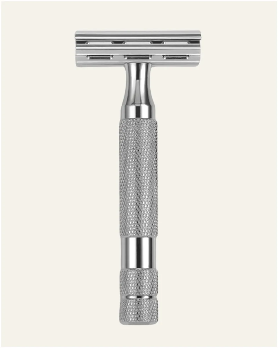 Rockwell 2C rasoio sicurezza White Chrome 2 livelli principianti