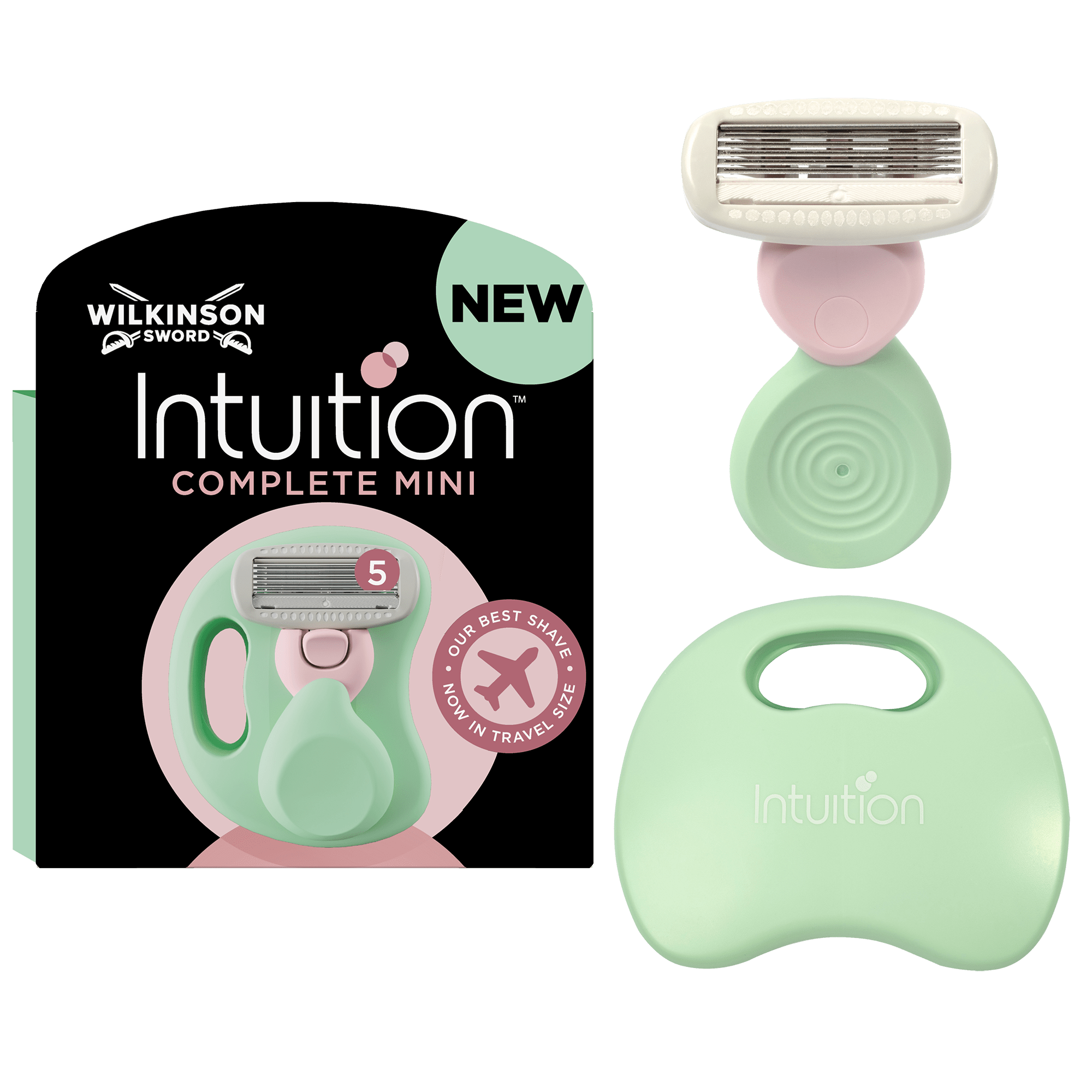 Wilkinson Intuition Complete Mini rasoio donna 5 lame travel
