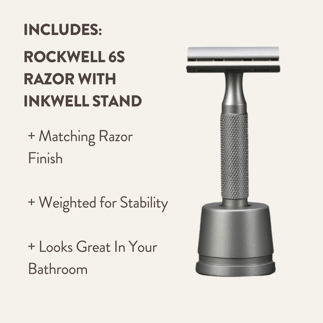 Rockwell 6S 2-Year Kit rasoio acciaio 100 lamette
