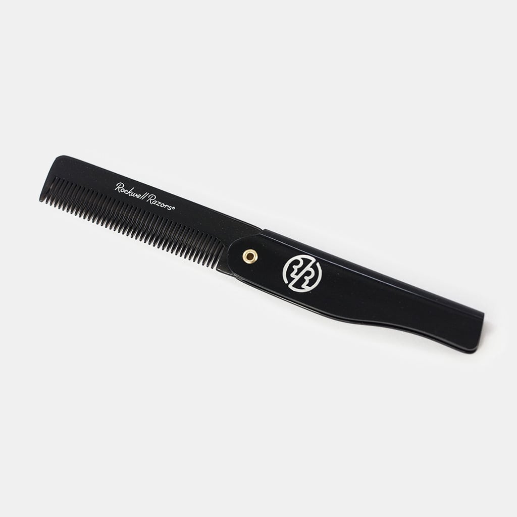 Rockwell pettine pieghevole capelli acrilico tasca