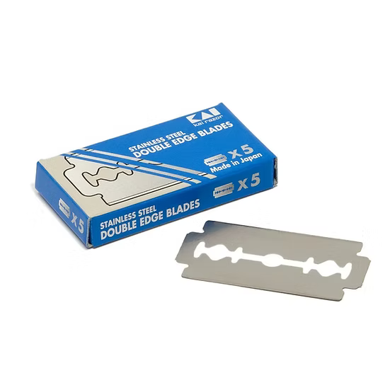 Reggie's Blade Sampler lamette sicurezza 10 pezzi scatola