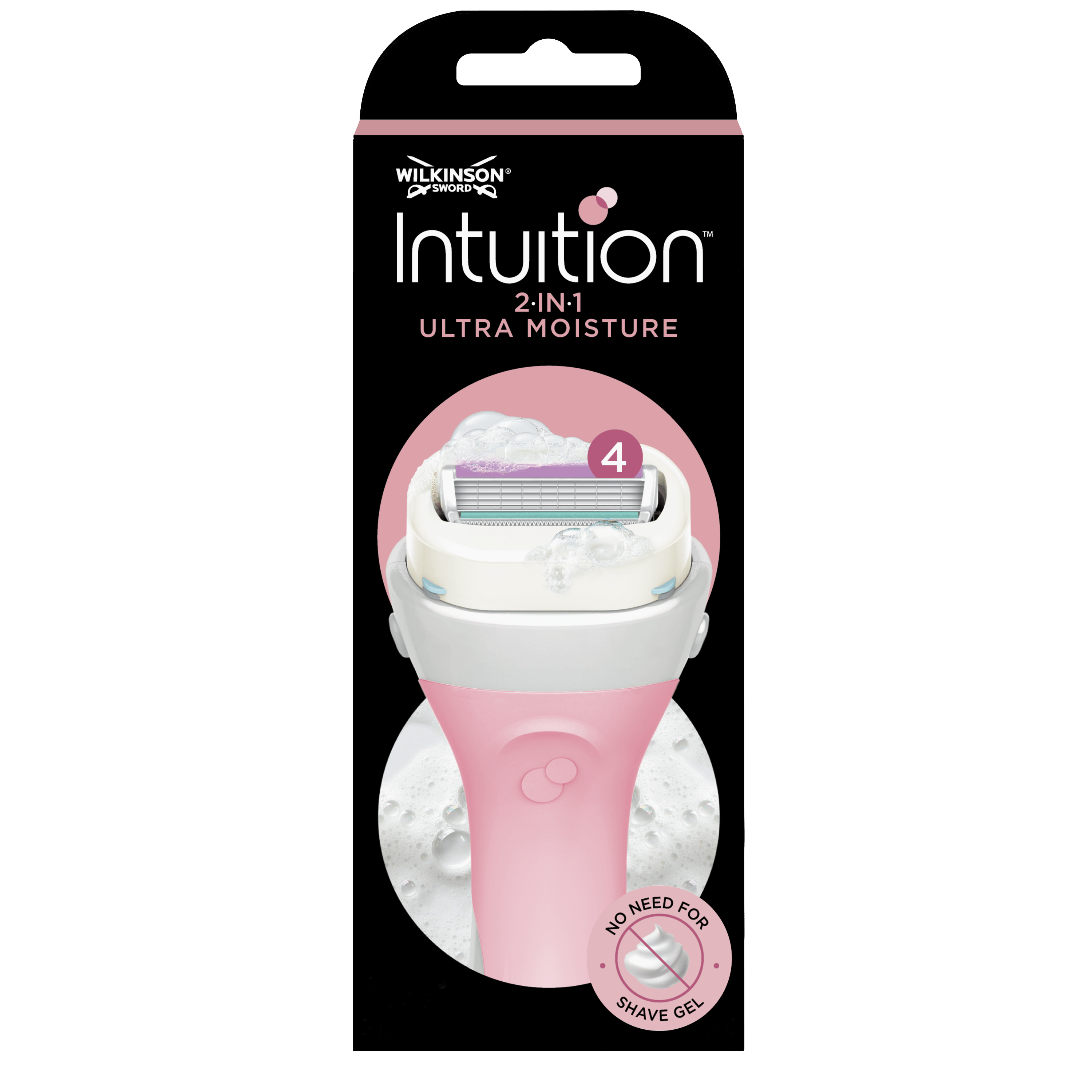 Wilkinson Intuition Ultra Moisture Rasoio Donna 3 Pezzi