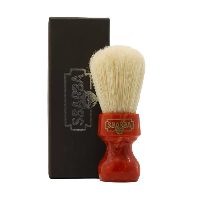 Sbarba Nobile Rosso Corallo pennello barba setola XB
