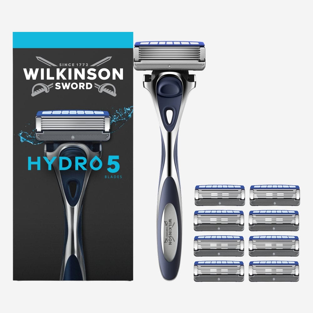 Wilkinson Hydro 5 rasoio 5 lame + 4 idratante sensibile