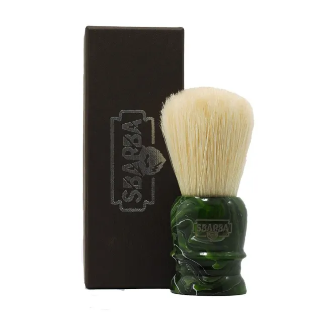 Sbarba Smilzo Verde Smeraldo pennello setola Premium XB