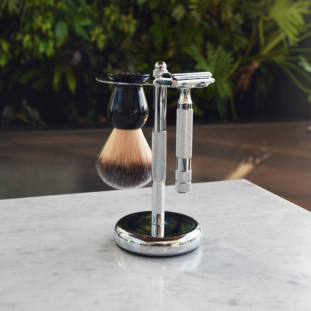 Rockwell 2C Set 3 pezzi rasoio White Chrome