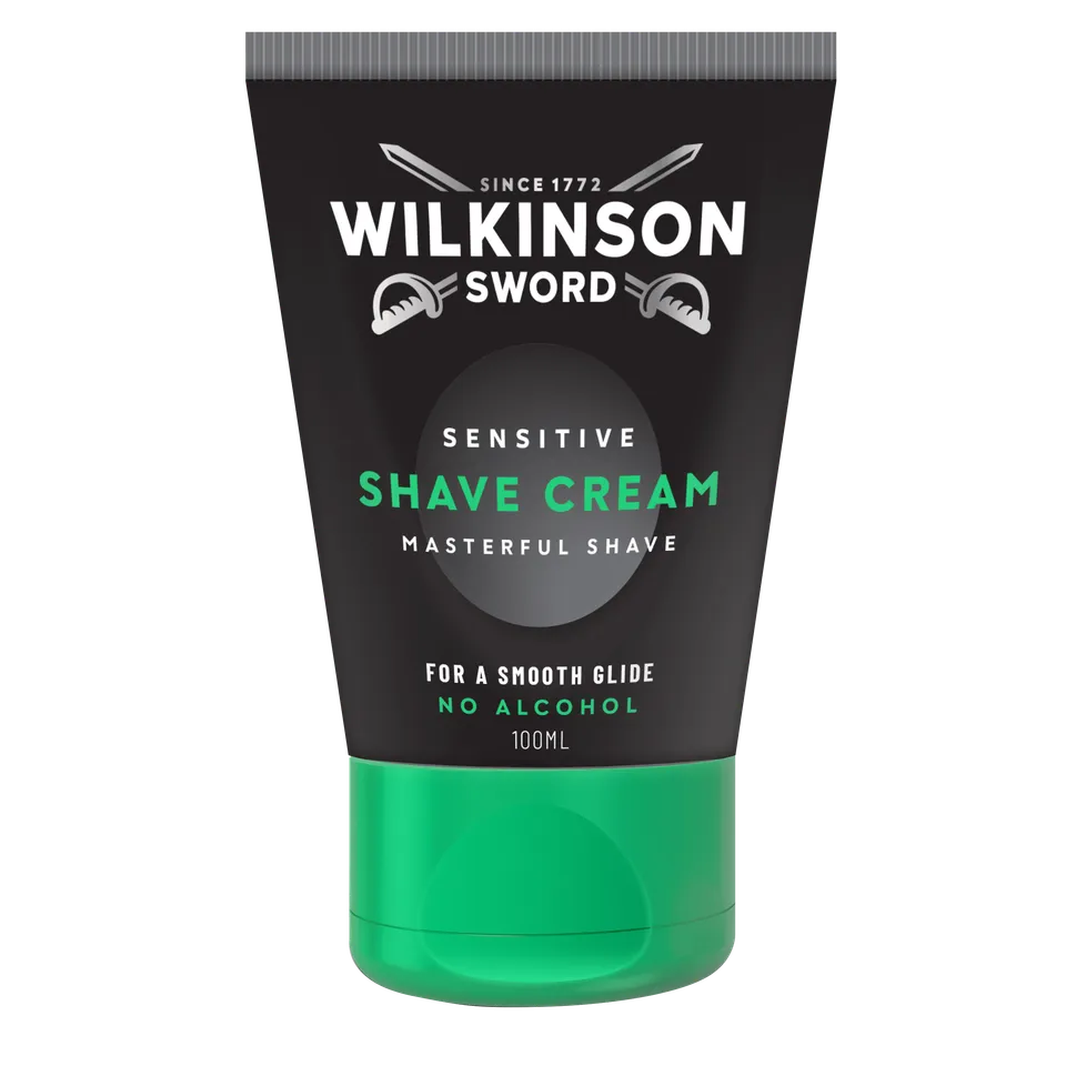 Wilkinson Sensitive Crema Barba 100 ml Pelli Sensibili