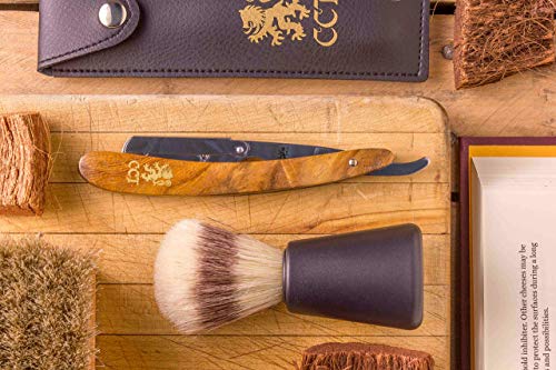 The Cambridge Cutthroat rasoio mano libera acciaio legno