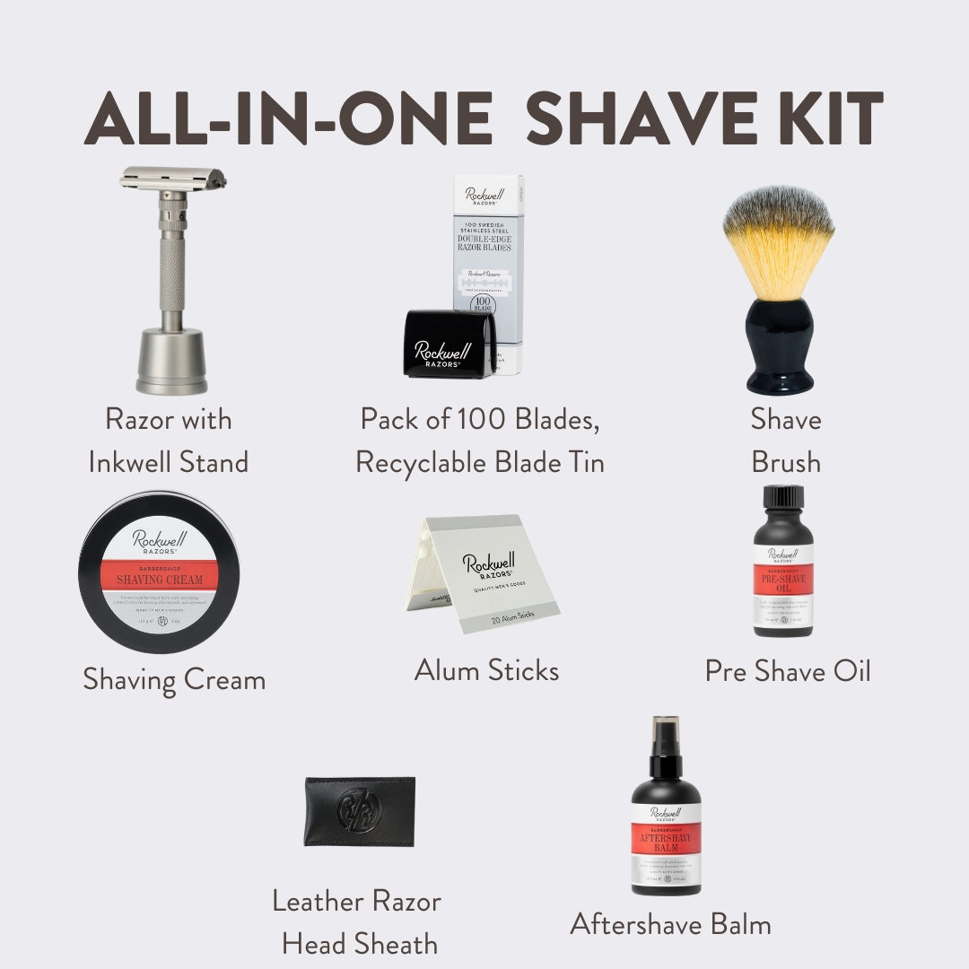 Rockwell T2 kit rasatura completo acciaio inox