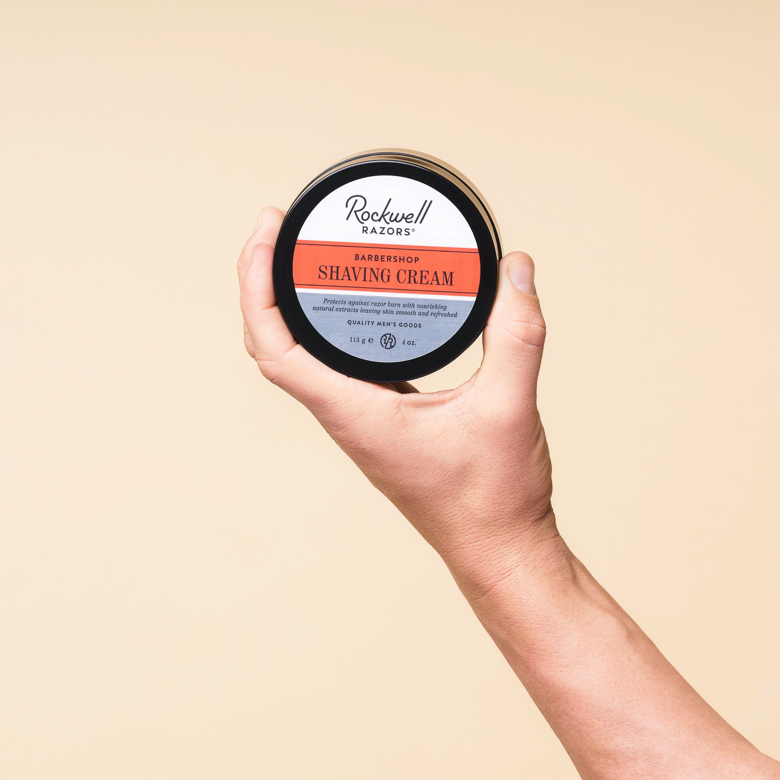 Rockwell 6S Kit Rasoio Sicurezza Crema Pennello Opaco