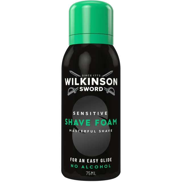 Wilkinson Masterful Sensitive schiuma barba 75ml pelli sensibili