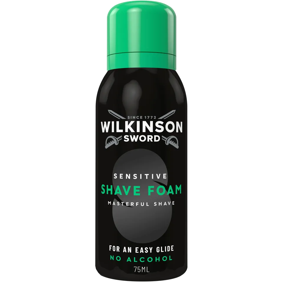 Wilkinson Masterful Sensitive schiuma barba 75ml pelli sensibili