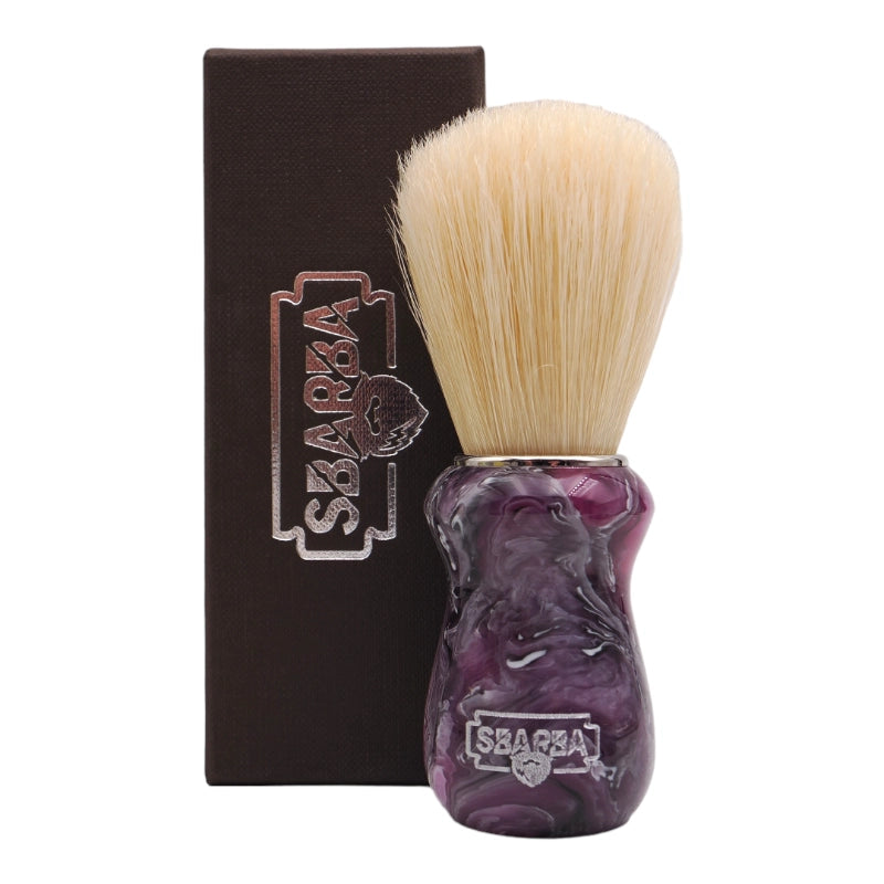 Sbarba Classico Magenta pennello barba setola premium