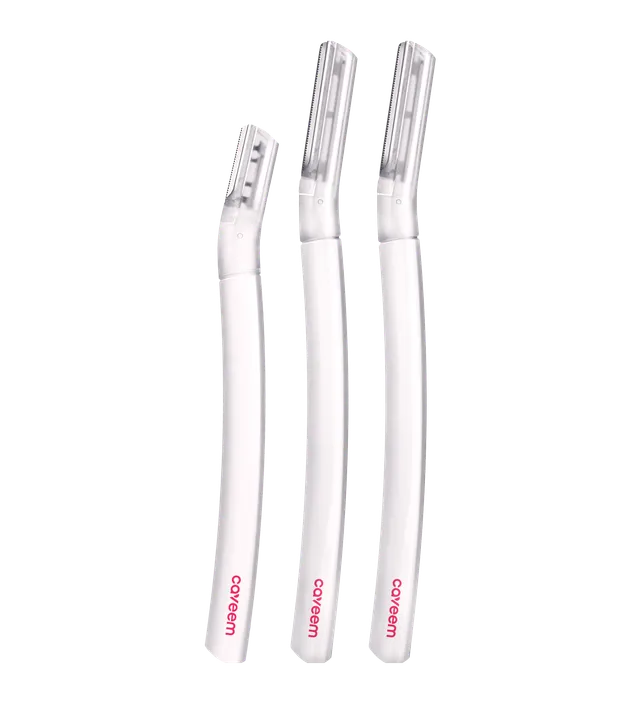 Caveem Dermaplaning Lamette Viso Uomo 3 Pezzi Esfoliazione Delicata