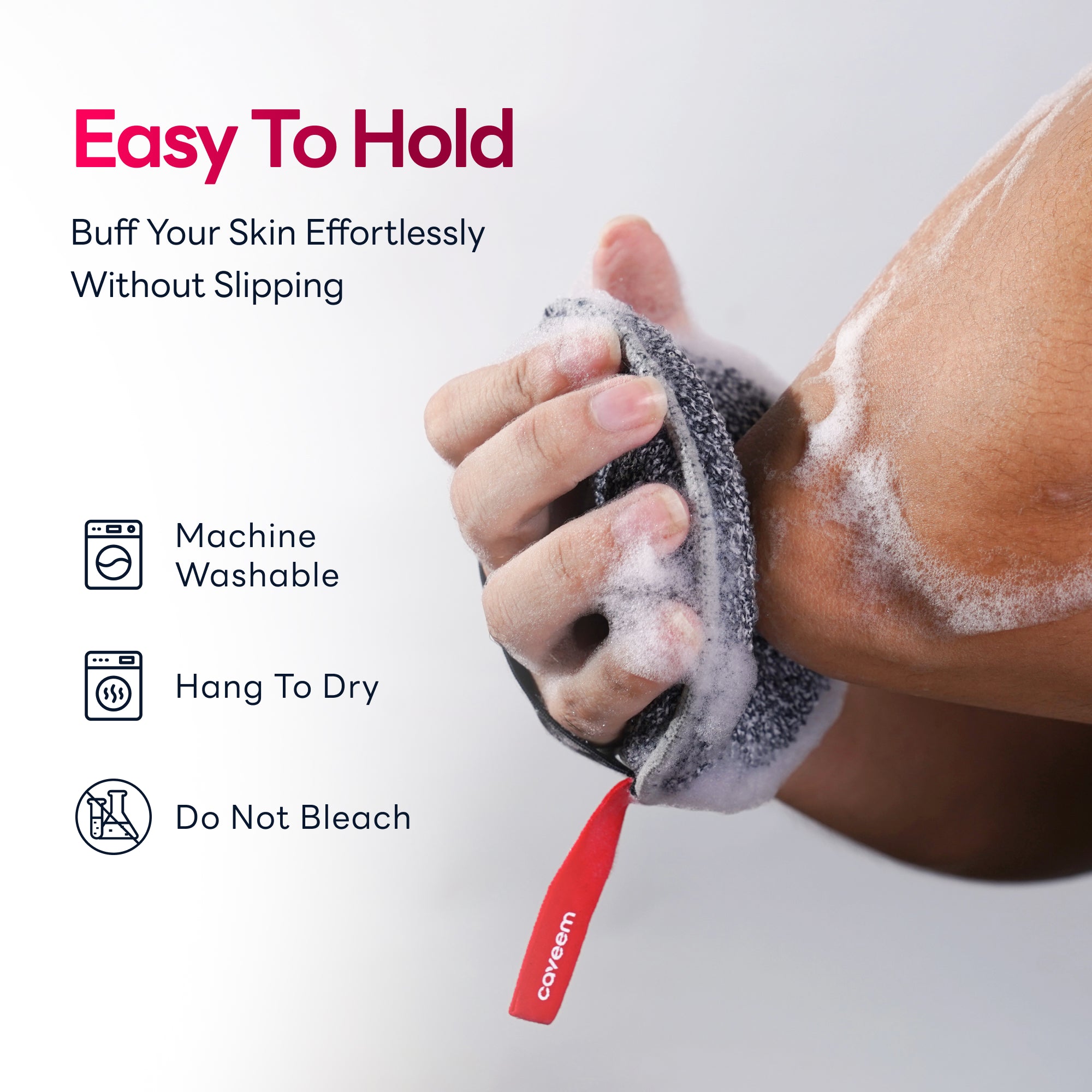 Caveem Bathing Buffer Spugna Esfoliante Corpo Leggera