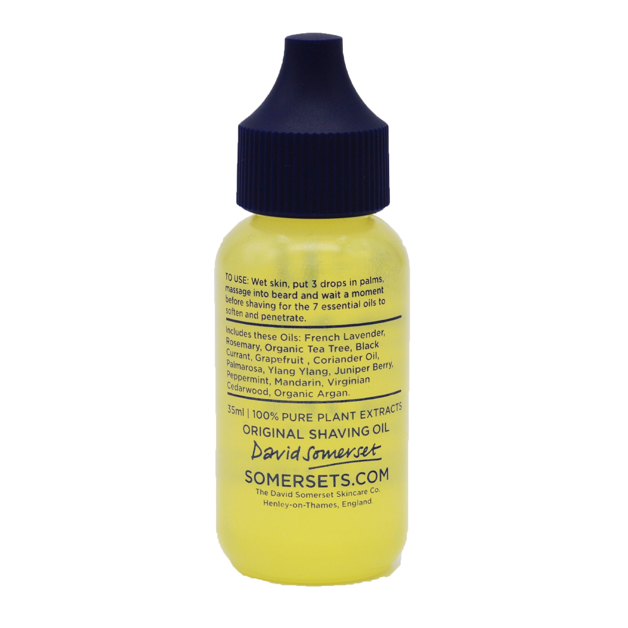 Somersets Original olio da barba 35ml argan