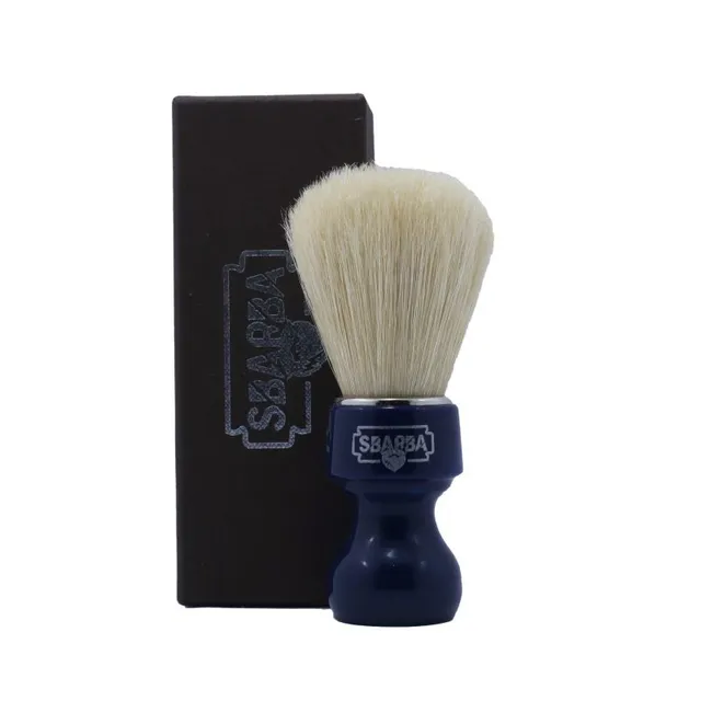 Sbarba Nobile Blu Notte pennello barba setola premium 27 mm