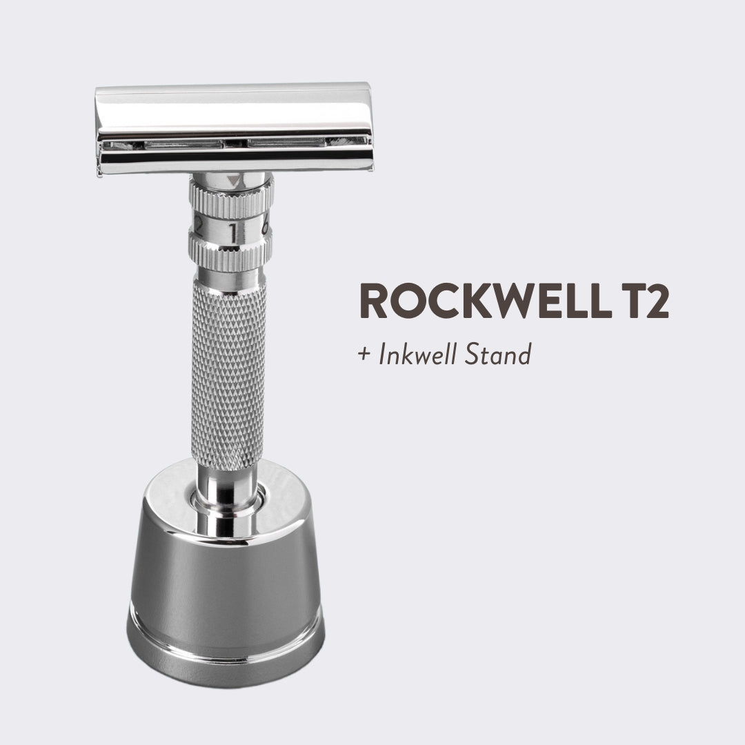 Rockwell T2 Rasoio sicurezza gunmetal regolabile