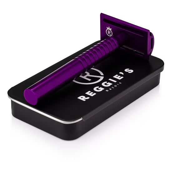 Reggie's Jupiter Purple Rasoio di Sicurezza Alluminio Viola