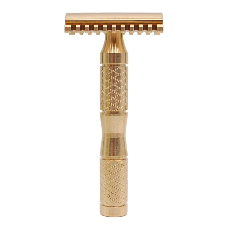 Sbarba Mjolnir rasoio di sicurezza aperto ottone edizione limitata