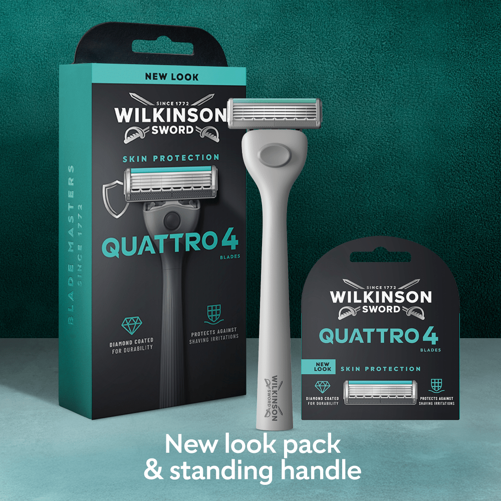 Wilkinson Quattro Lamette Uomo 4 Lame 4pz Aloe