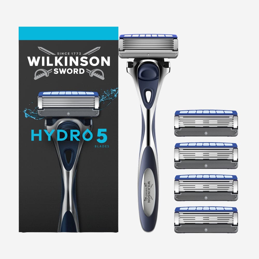 Wilkinson Hydro 5 rasoio 5 lame + 4 idratante sensibile