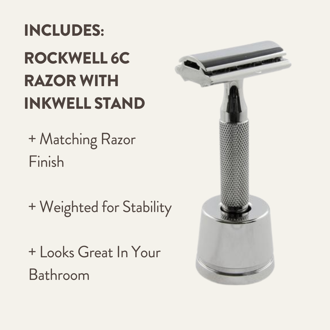 Rockwell 6C kit rasatura 2 anni White Chrome