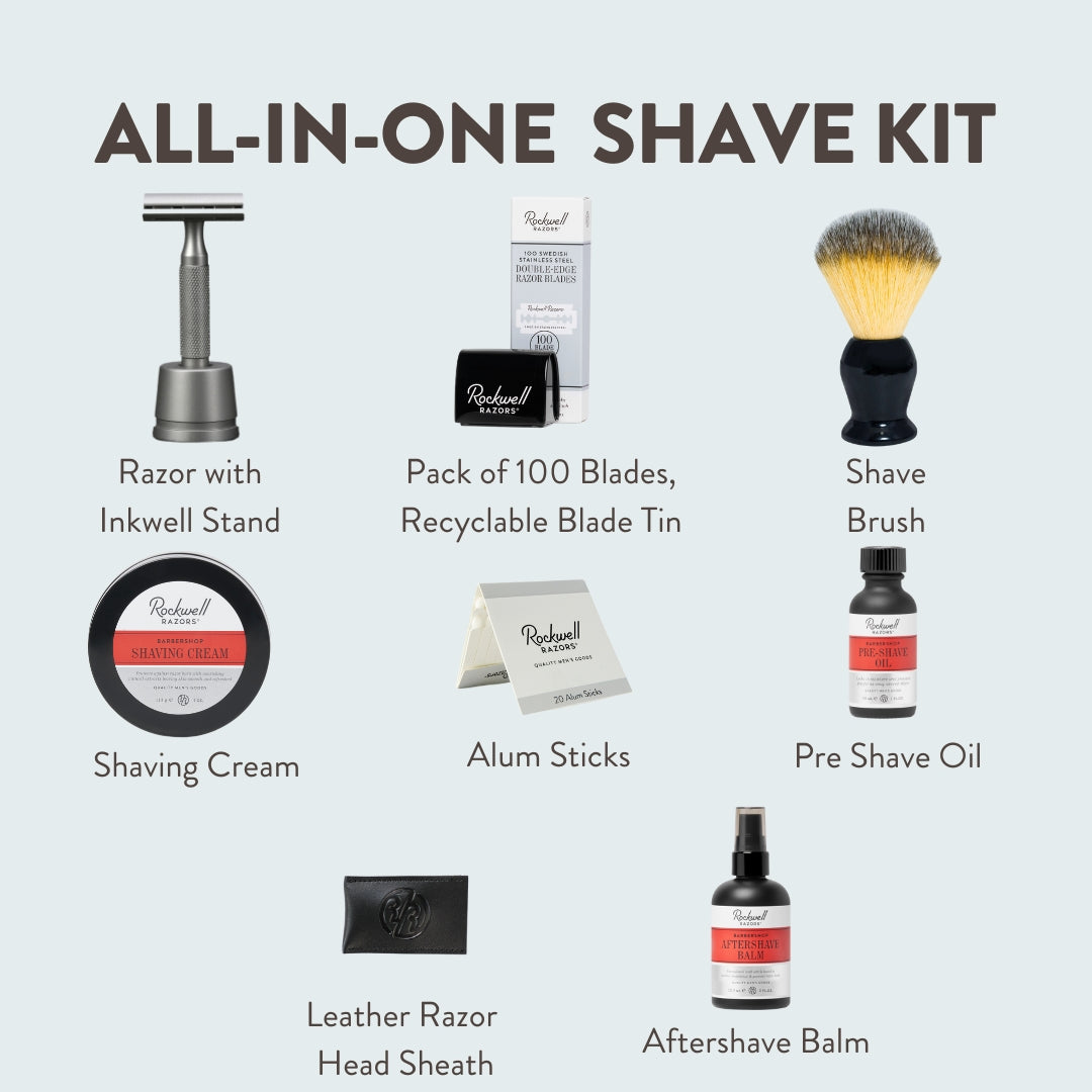 Rockwell 6S kit rasatura acciaio inox 6 livelli