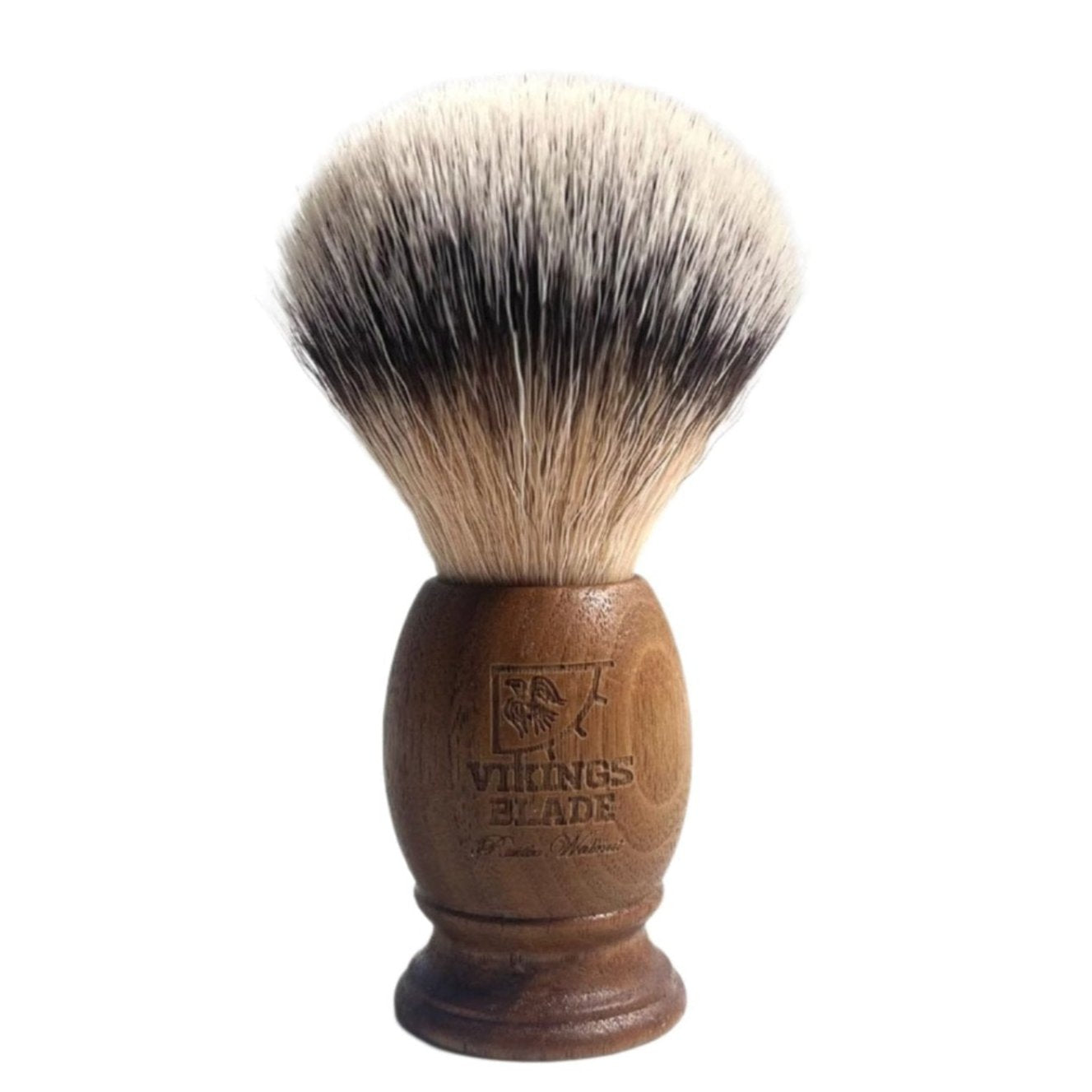 Viking's Blade Rustic Walnut pennello da barba in legno