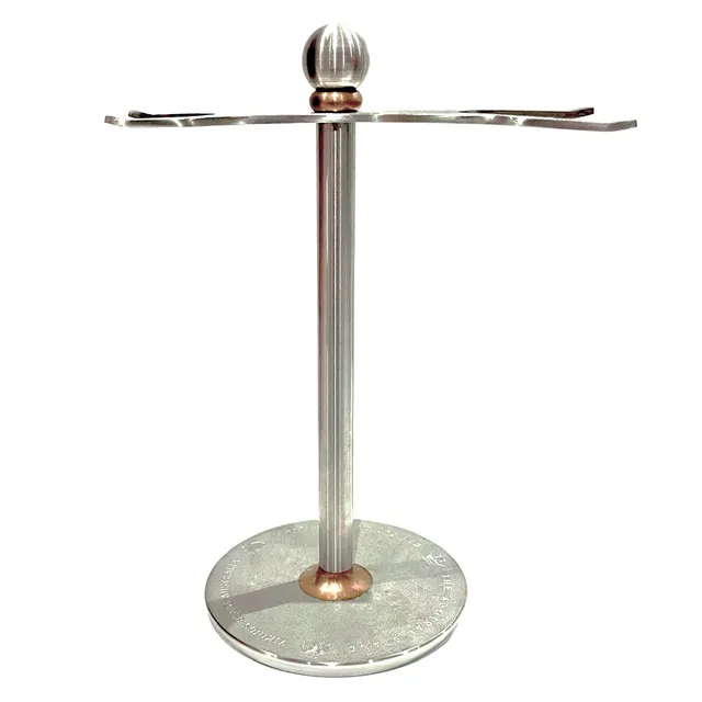 Viking's Blade Admiral supporto rasoio e pennello in acciaio