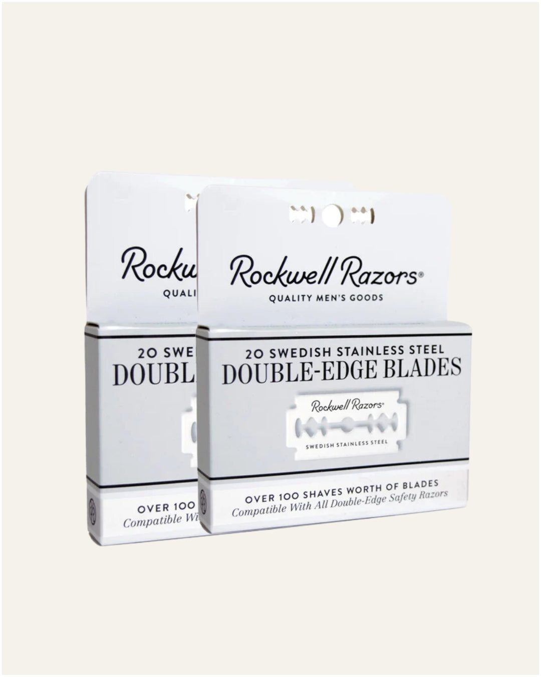 Rockwell Razor Blades Lamette Double Edge 40 pz con Box