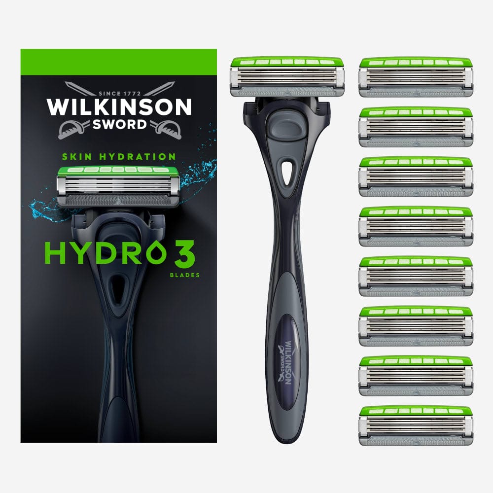 Wilkinson Hydro 3 rasoio 3 lame + 4 testina precisione