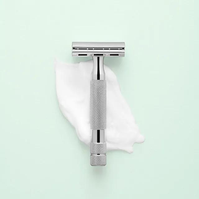 Rockwell 6C Set Regalo Rasoio Sicurezza con Pennello e Crema