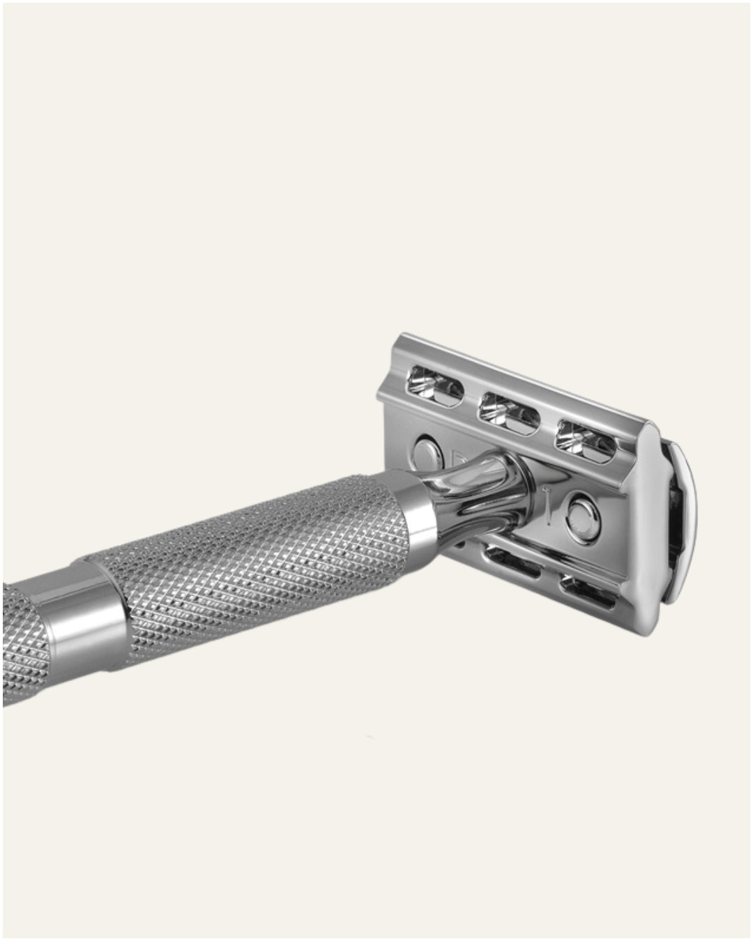 Rockwell 2C rasoio sicurezza White Chrome 2 livelli principianti