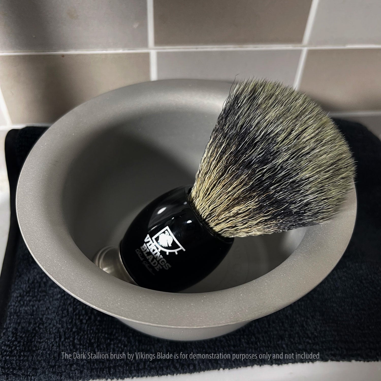 Viking's Blade Grand Chairman Ciotola da Barba Acciaio Inox