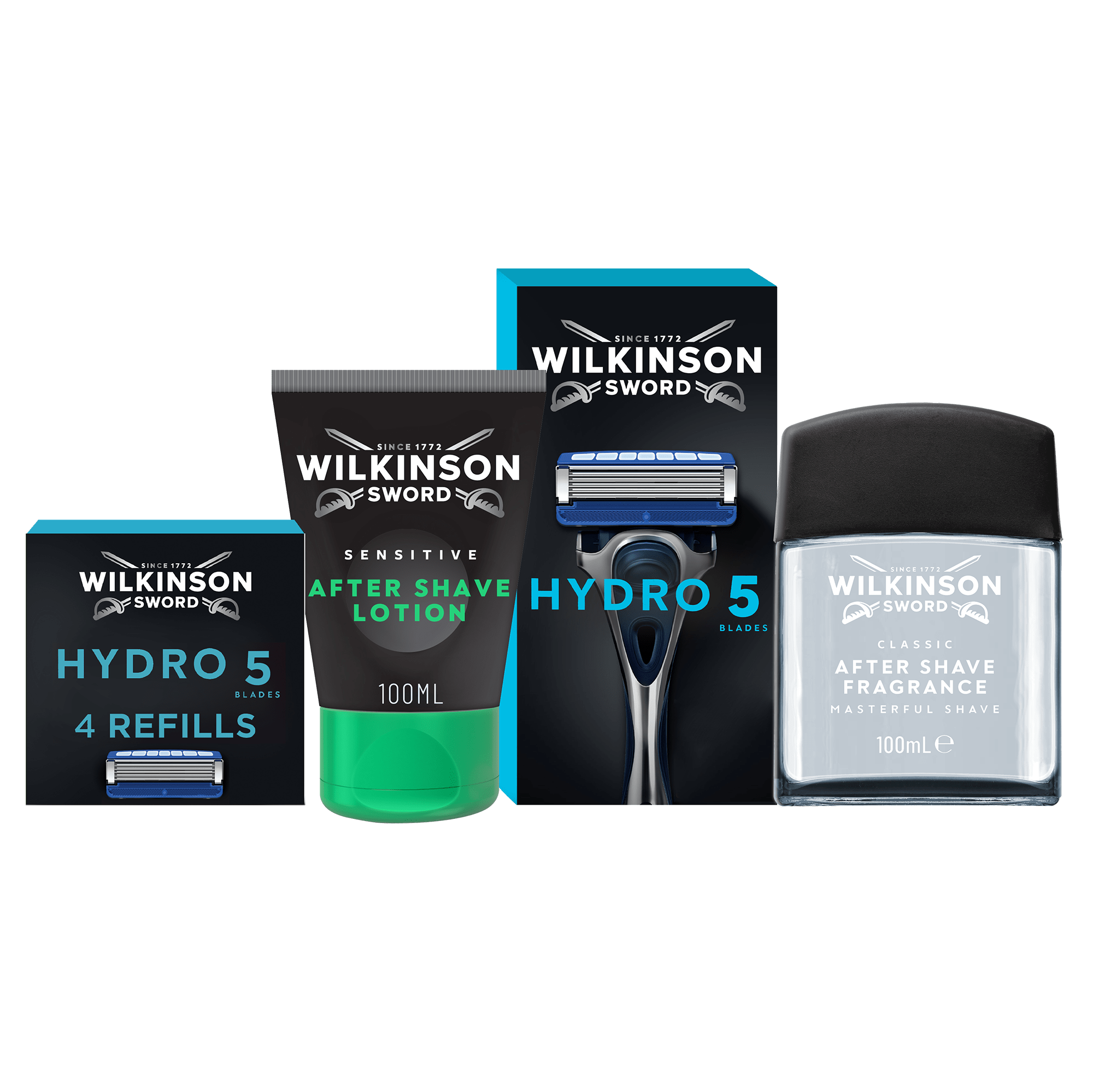 Wilkinson Hydro Collection Hydro 5 rasoio 5 lame + dopobarba set