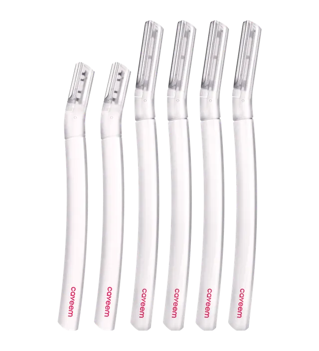 Caveem Dermaplaning lamette viso 6 pezzi uomo donna