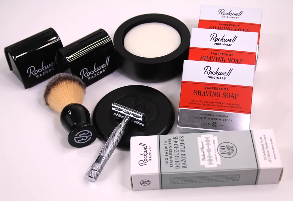 Rockwell Eco Shave Kit Set Rasatura 2C Regolabile 2 Anni