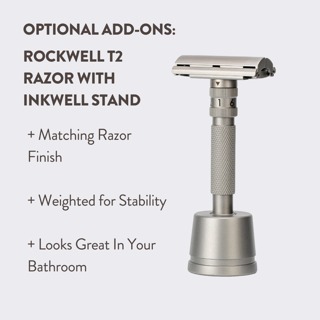 Rockwell T2 Rasoio sicurezza gunmetal regolabile