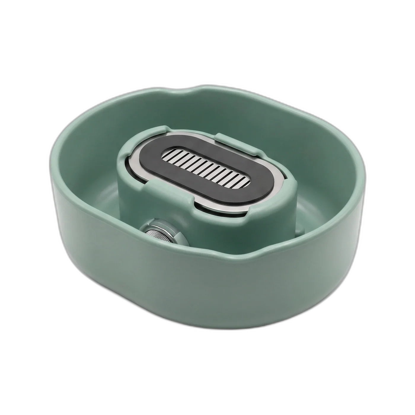 The Clean Shave Razor Rinser Pulitore Lamette Black